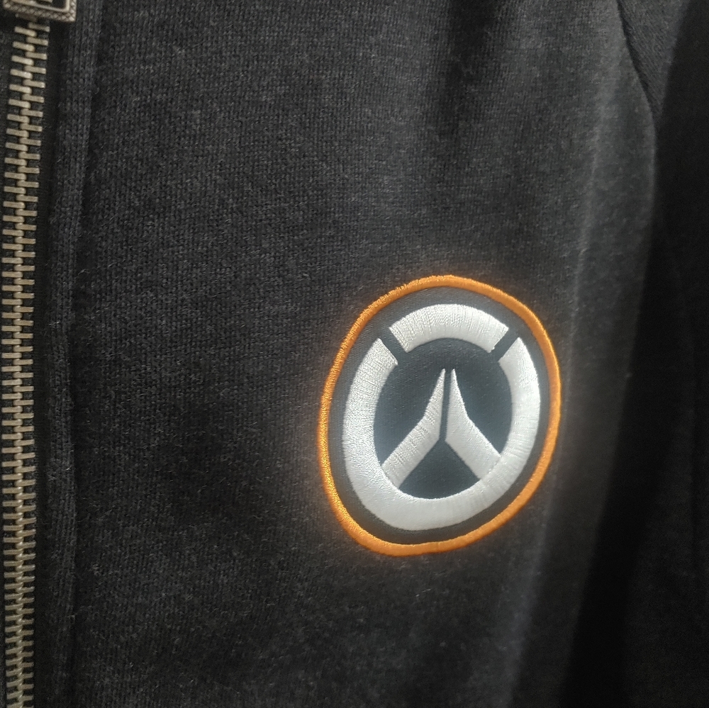 Overwatch Jacket Overwatch Fleece Bomber Jacket Men's BNWT - Picture 6 of 12